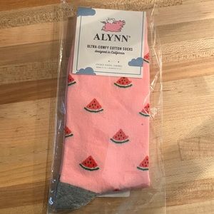 Alynn watermelon unisex socks